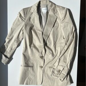 Club Monaco cream blazer